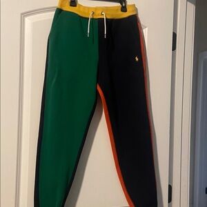 Polo by Ralph Lauren Kids Sweatpants - Green, Black, Yellow, Orange